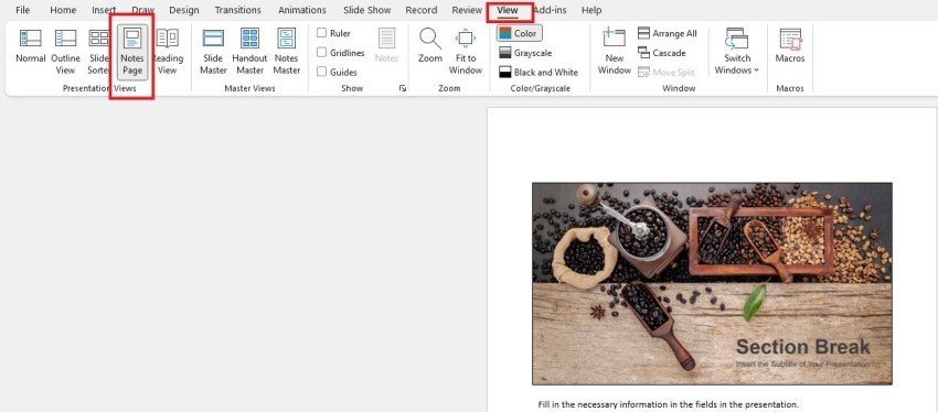 How to insert notes into PowerPoint super simple and fast