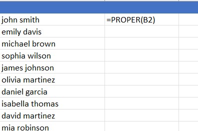 convert uppercase to lowercase in Excel4