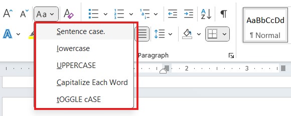 convert uppercase to lowercase in Excel6