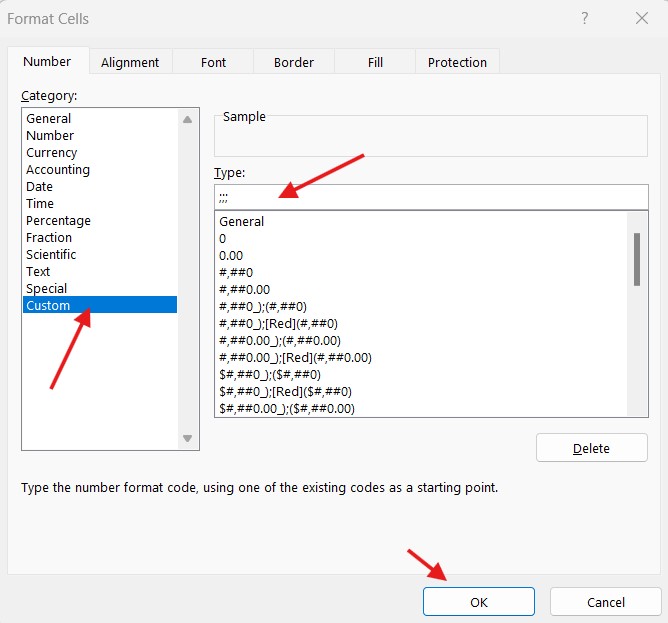 hide and unhide data in Excel