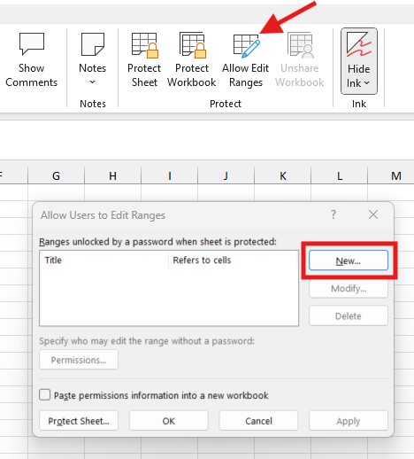 set a password for Excel files12